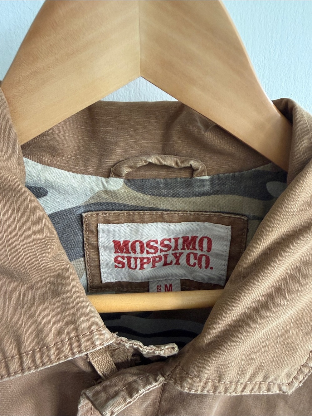 Mossimo Supply Co. Brown Military Field Jacket - Picture 2 of 3